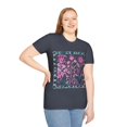 thumbnail image 6 of Botanical Elegance Tee - Floral Artistry - Unisex Softstyle T-Shirt, 6 of 11