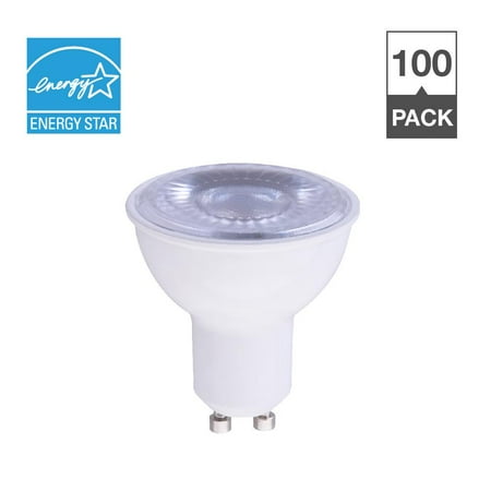 Simply Conserve LED Light Bulbs, 7W (50W Equiv) Dimmable MR16 GU10, Warm White,