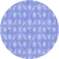 thumbnail image 1 of Ahgly Company Machine Washable Indoor Round Transitional Sky Blue Area Rugs, 3' Round, 1 of 7