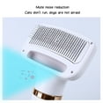 thumbnail image 4 of Portable Pet Hair Dryer Brush 9.84"×4.72"×2.36" - One-Click Hair Removal Dryer (Orange), 4 of 9