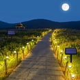 thumbnail image 2 of LPSSTORE Outdoor Home Garden Is Easy to Arrange Solar Panels with Multiple Lights to The Way to Warm Light Solar Garden Lights Outdoor Low Pressure Solar Warm Light, 2 of 8