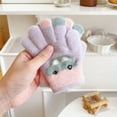 thumbnail image 2 of MeetoTime Kids Gloves Winter Fleece-Lined Thick Warmth Outdoor Five-Finger Cute Gloves for Boys Girls 2-5 Years, 2 of 4