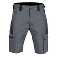 thumbnail image 1 of Men's Outdoor Capri Pants Summer Training Shorts With Webbing Waist, 1 of 4