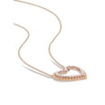 thumbnail image 5 of Everly Women's Diamond 14k Rose Gold Necklace, 5 of 6
