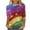 Multicolor, variant on Cavosen Womens 3/4 Sleeve Blouses Glitter Sparkly Print Pullover Tops Shirts Crewneck Shiny Blouse Gradient Party Tees Novelty Casual Dressy Elegant Evening T-Shirts Holiday XL