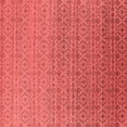 thumbnail image 1 of Ahgly Company Indoor Square Oriental Red Industrial Area Rugs, 4' Square, 1 of 4