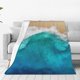 thumbnail image 1 of Balery Beach Manta de Felpa Suave y Acogedora – Cobija de Franela Aterciopelada para Cama, Lavable y Cálida para Sofá, Mascotas, Transpirable-40"x30", 1 of 7
