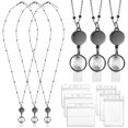 thumbnail image 1 of Lanyards Prudiut para tarjetas de identificación con soporte para tarjetas de identificación, paquet, 1 of 7