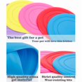 thumbnail image 4 of Silicone training frisbee for dogs, high-flying aerodynamic 7-pack, 4 of 4