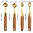 thumbnail image 2 of Premium Stainless Steel Fruit Melon Spoon Cutter Ice Creams Scoop With Comfortable Handle, 2 of 8