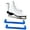 Blue, variant on American Athletic Tricot Lined Ice Skates For Women, Recreational Figure Skates With Stainless Steel Blades, Padded Support, Suitable For Indoor & Outdoor Skating, Adjustable Pvc