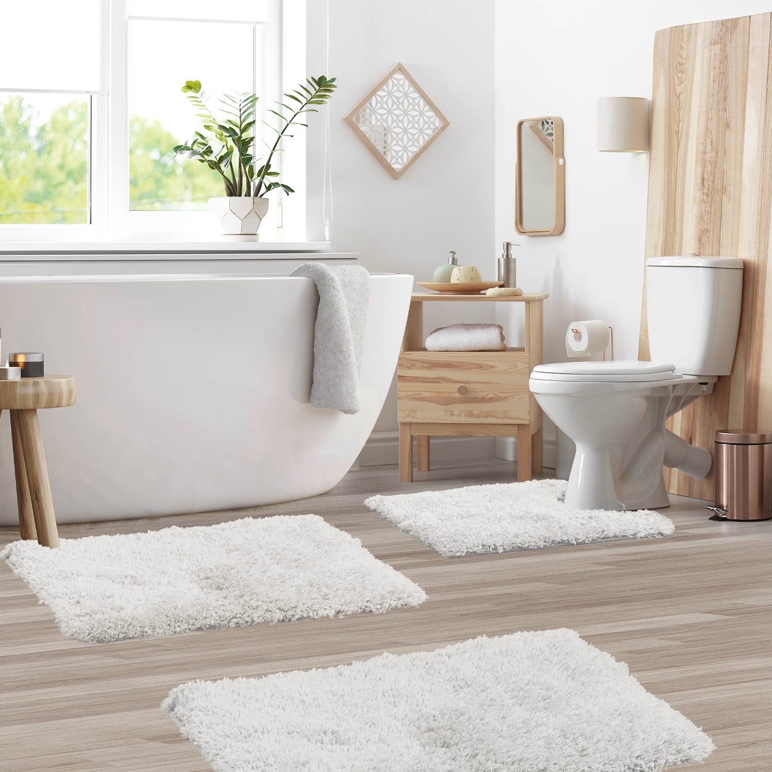 6 different styles of backing for bathroom rugs – Warming and Comforting  Your Home – Committed to Every Thread