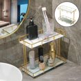 thumbnail image 2 of Bedroom Storage rack and shelf Shelves Storage Box Jewellery Container Household S Double Layer White, 2 of 8