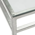 thumbnail image 4 of Safavieh Baumgarten Contemporary Glass Console Table, Silver, 4 of 5