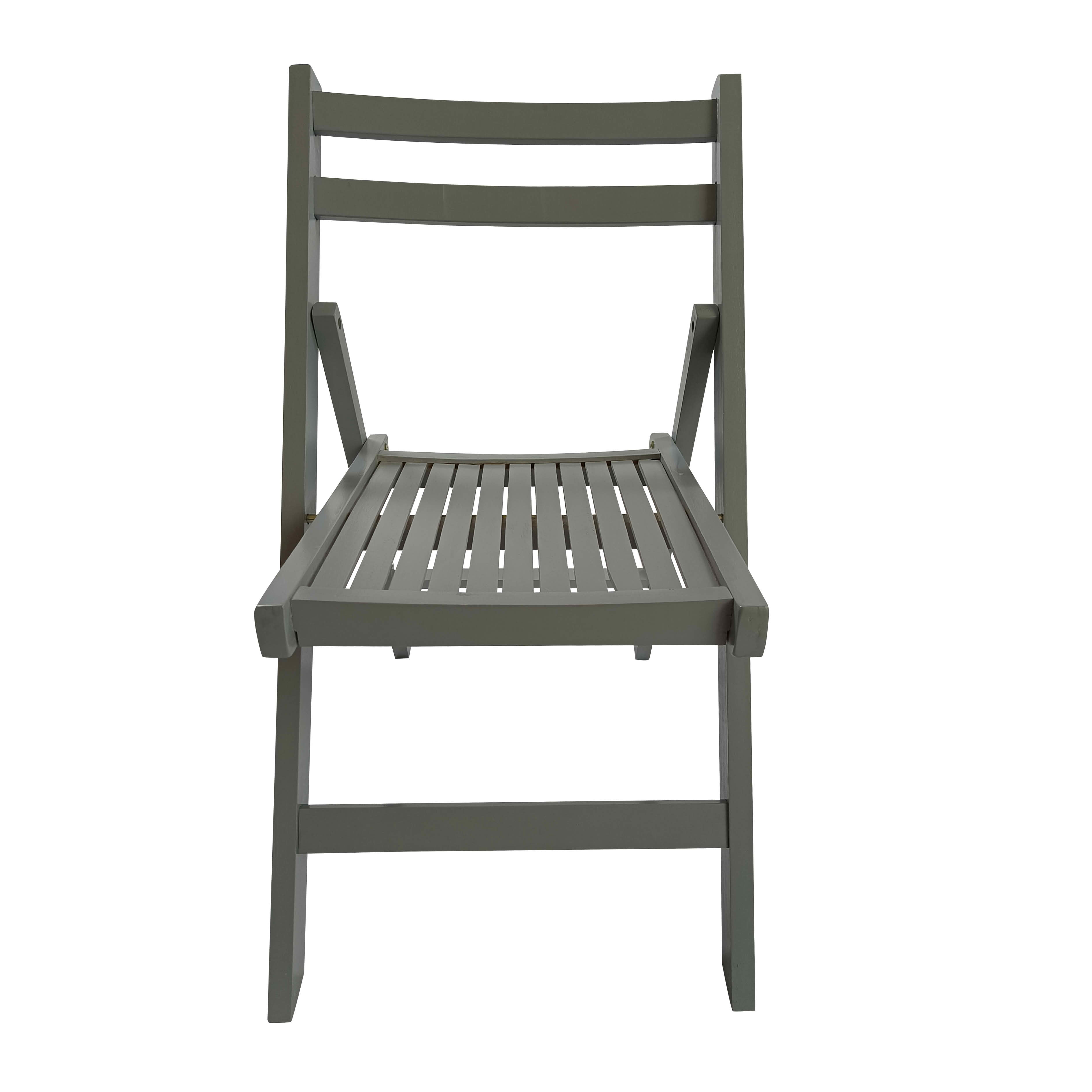 MAYEERTY Set of 4 Honey Solid Wood Slatted Folding Chairs, Portable Foldable Event Dining Chairs for Indoor Outdoor Wedding Kitchen Balcony, Holds 200 LBS