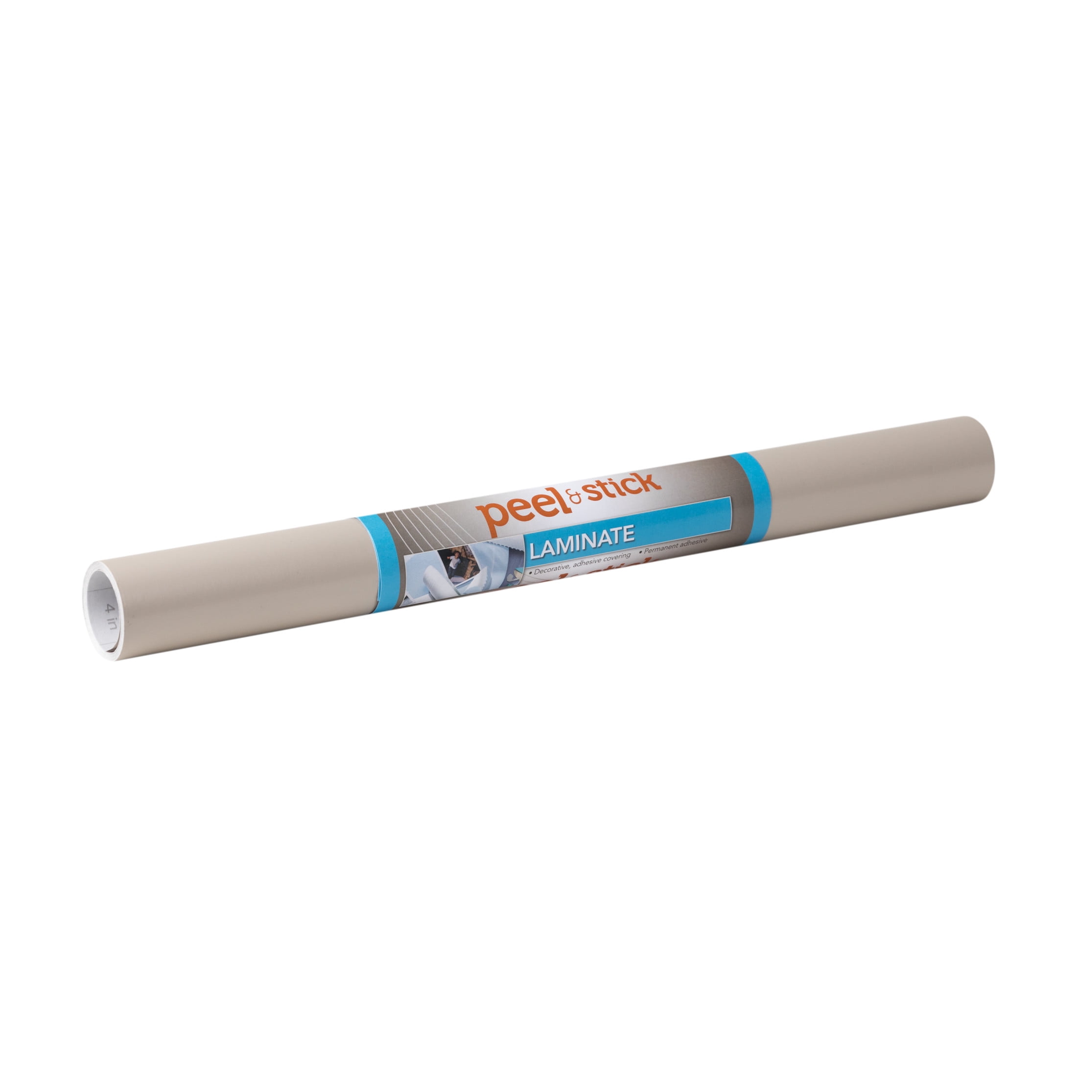 (8 pack) EasyLiner Brand Contact Paper Adhesive Shelf Liner, Taupe, 18 in. x 9 ft. Roll