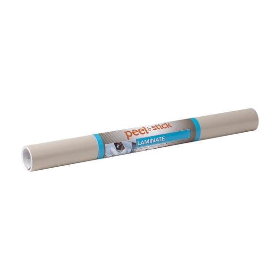 EasyLiner Brand Contact Paper Adhesive Shelf Liner, Taupe, 18 in. x 9 ft. Roll