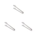 thumbnail image 4 of Decodeary Pince Alimentaire en Acier Inoxydable Servant des Clips de Cuisine Buffet de Ménage Réutilisables en Plein Air Restaurant Tong Type 4 3Set, 4 of 6