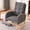 Gray, variant on Comfortable Indoor Relaxation - Soft Cushion and Rocking Function for Living Room Fatigue Relief