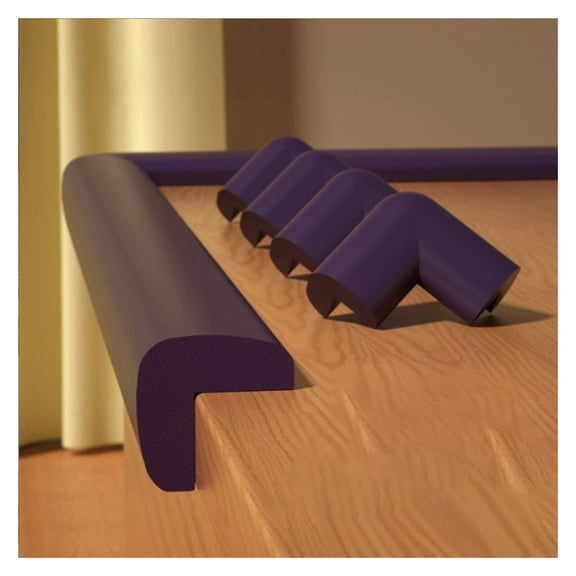 Edge Corner Guards With 4 Guard Corners Baby Proofing Self Adhesive Soft Foam Bumpers Furniture Protector For Sharp Corners Tables Cabinets Stairs Child Safety Anti Collision Cushion