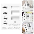 thumbnail image 2 of 1pc Acrylic Eyelash Display Board Eyelash Extension Auxiliary Tool For Beauty Salon, 2 of 6
