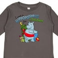 thumbnail image 4 of Inktastic I Want a Hippopotamus for Christmas Boys or Girls Long Sleeve Toddler T-Shirt, 4 of 5