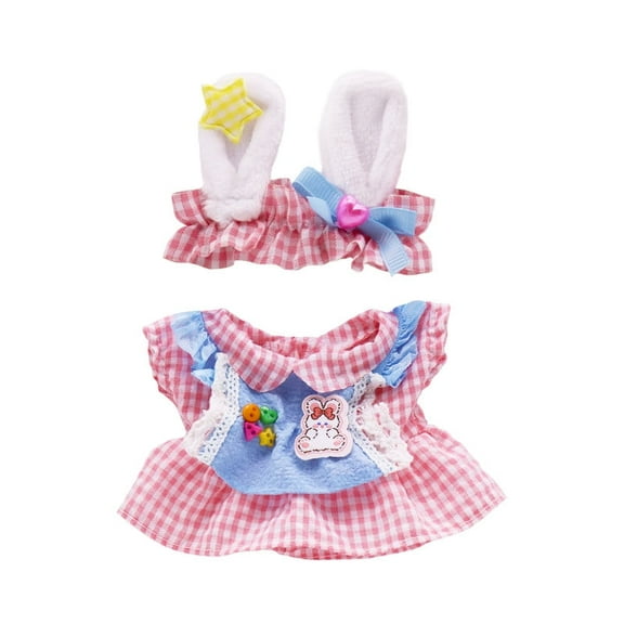 Clothes for Labubu, Doll Outfit Accessories Designed for 15 & 17cm Labubu - Style17