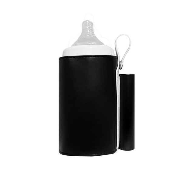 Calentador de biberones con luz nocturna, fundas aislantes para biberones, control de temperatura ajustable de 21 grados, para bebés y niños pequeños, almohadilla térmica para calentar leche materna.