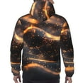 thumbnail image 7 of Naloa Abstract Glowing Wave Pattern Men's Casual Hooded Collar Drawstring Hoodies Pullover Sweatshirts Casual Long Sleeve Shirts-4X-Large, 7 of 7