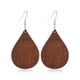 thumbnail image 1 of Pendientes de aro de madera para mujer, estilo retro, negro, africano, bohemio, de madera, geométricos, ligeros, 5 unidades, 1 of 5