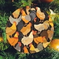 thumbnail image 6 of Various Chickens in Black And White Yellow Ceramics Ornaments Rustic Poultry Chicken Christmas Tree Ornaments Christmas Tree Decorations for Woman Friend Birthday, 6 of 8