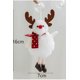 thumbnail image 3 of Colgante de alce de muñeco de nieve de Papá Noel, bonito colgante de peluche para niña, decoración para árbol de Navidad, regalo de Feliz Año Nuevo 2024 para niños, 3 of 5
