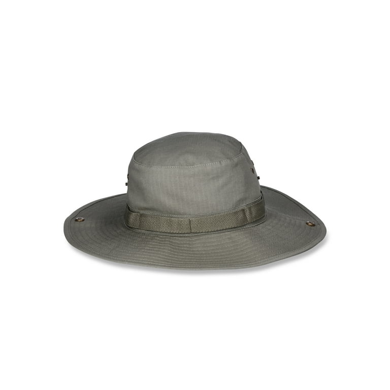 Swiss Tech Men's Boonie Hat Adjustable Chin Strap Polyester