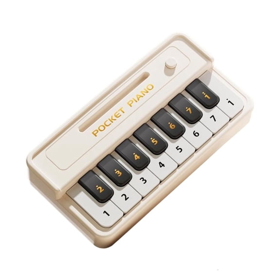 SDFGTstore Beginner Keyboard Musical Instrument Plastic Texture Small Toy Piano for Early