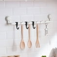 thumbnail image 3 of Worgeous 16PCS Microwave Oven Rack Hooks Hanging Hangers Multi-Purpose Plastic Hooks for Kitchen and Bathroom for Hanging Utensils Towels, 3 of 8
