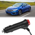 thumbnail image 4 of Lighter Adapter, 12V-24V  Lighter,  Lighter Plug, For Connecting Electronic Dogs Navigators, Recorders, Etc. Black Durable, 4 of 8