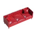 thumbnail image 2 of arctrm 1/64 Scale Sofa Model Miniature Furniture Display Artwork Gift Diorama Accessory Decor DIY Scene Layout Craft Dollhouse Couch Red, 2 of 10
