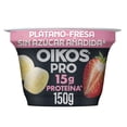 thumbnail image 1 of Yoghurt Griego Oikos Deslactosado Pro Fresa y Plátano 150 g, 1 of 5