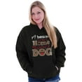thumbnail image 5 of House Not Home Without A Dog Pet Lover Hoodie Sweatshirt Women Brisco Brands M, 5 of 6