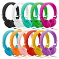 thumbnail image 4 of Mulanimo Kids Wired Ear Headphone Stylish Headband Earphone for Tablet, 4 of 8