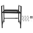 thumbnail image 2 of Carbon Steel Microwave Oven Rack Expandable, Space Saving for Home Kitchen Countertop, Easy Installation, 2 of 7