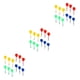 thumbnail image 2 of Naiovety 12 Pieces/Set Wear-resistant Magnetic Darts Flat Boomerang Safety Wing Head Plastic Strong Adsorption Replacement Darts Type1, 2 of 6