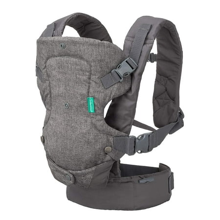 Infantino Flip Advanced 4-in-1 Carrier - Ergonomic, convertible, face-in and face-out front and back carry for newborns and older babies 8-32