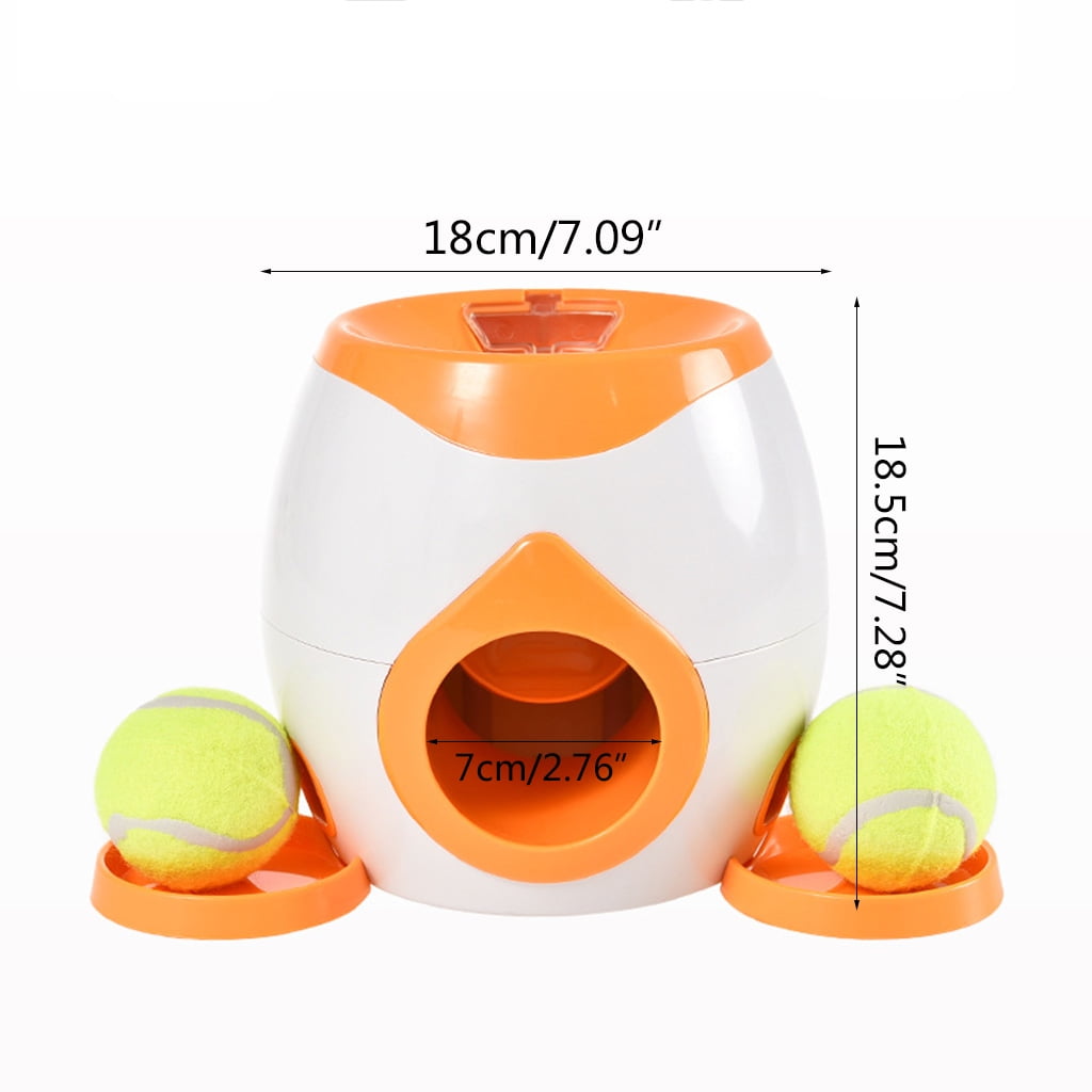 Interactive Dog Toy Ball & Treat Dispenser Feeder Tennis Balls Reward Machine for Dogs Training Toy NOT A