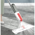 thumbnail image 2 of Trapeador Mop Spray Microfibra Giratorio 360 Atomizador Limpieza de Pisos Rojo, 2 of 3