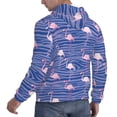 thumbnail image 3 of Hoodies for Men - flamingo pink Long Sleeve Comfrt Men'S Fashion Hoodies & Sweatshirts, Sweatshirts for Men Hoodies Pullover Clothing Clothes with Pouch, 3 of 7