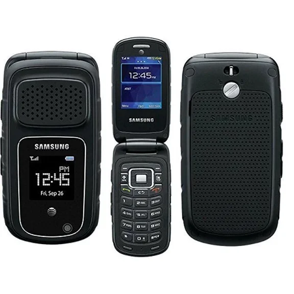 Pre-Owned Samsung Rugby 4 B780A Unlocked GSM Rugged Waterproof Flip Phone - Black
