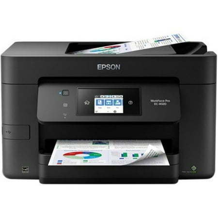 Epson WorkForce Pro EC-4020 Wireless Inkjet Multifunction Printer, Color