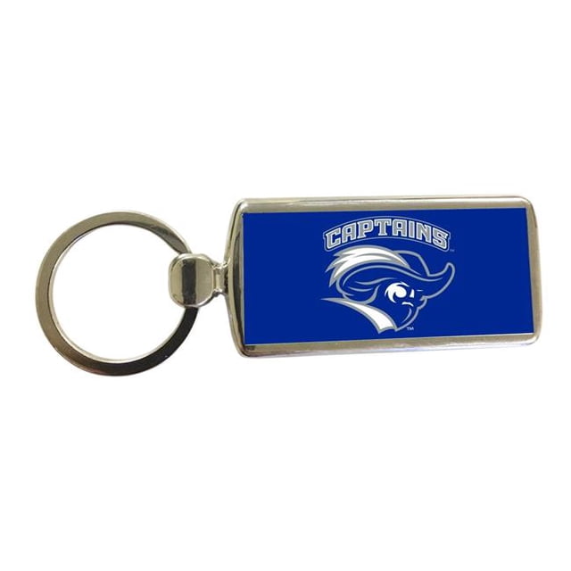 R & R Imports KCM2-C-CNU19 Christopher Newport Captains Metal Keychain - Pack of 2