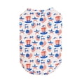 thumbnail image 2 of 4th of July Dog Shirt Flag Clothes,Patriotic Pet Clothes Independence Day Dog Outfit Summer Clothing for Small Medium Large Dogs,L, 2 of 9